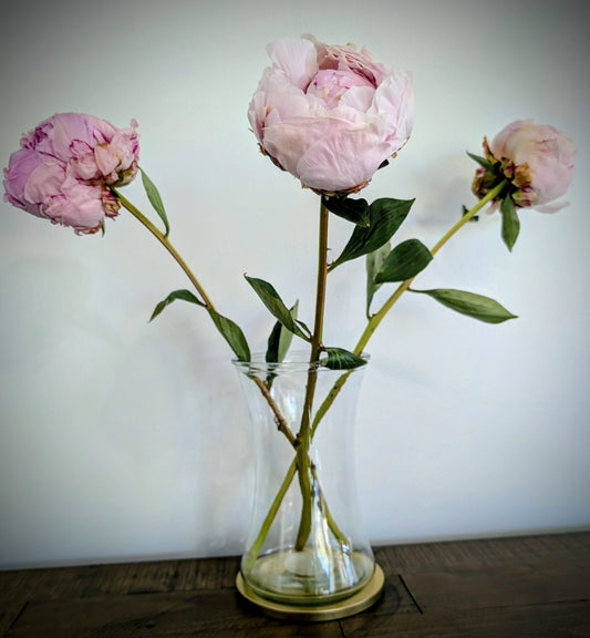 Clean-Lined Hourglass Vase