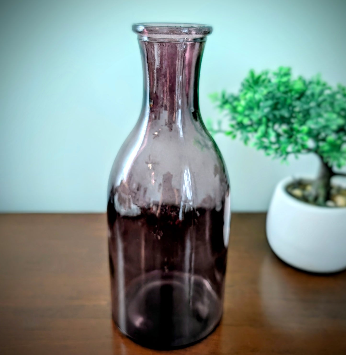 Deep Plum Bud Vase